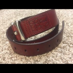 Fossil Leather Belt